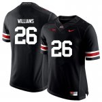 Men's Ohio State Buckeyes #26 Antonio Williams Black Nike NCAA College Football Jersey Wholesale WGV5344KS